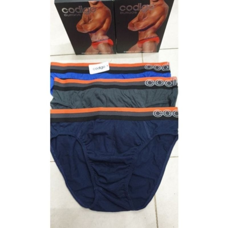 CD/CELANA DALAM PRIA.CODIGO BURGOS.PINGGANG BOXER