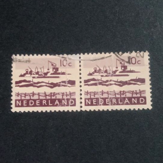 Koleksi Prangko Kuno Nederland 10 Cent