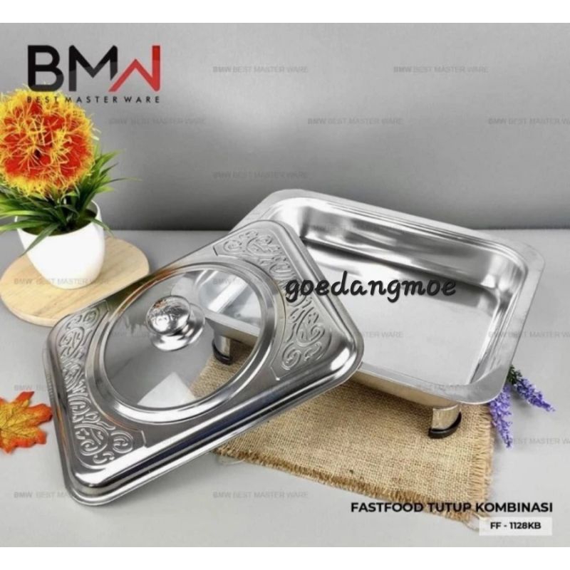 FAST FOOD DISH / TEMPAT SAYUR / PANSTOVE BMW STAINLESS