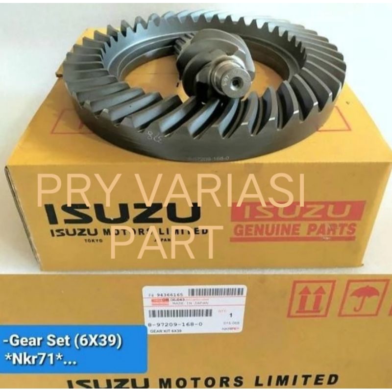gear set NKR71 gear set NKR 71 6x39 gear set 6 x 39 gigi gardan NKR71 ORI