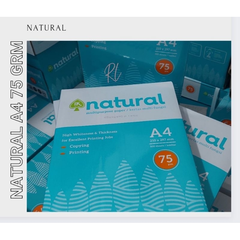 

Kertas HVS Natural A4 75grm