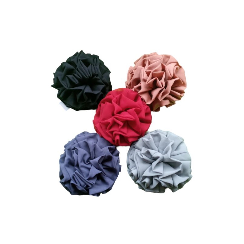 IKAT RAMBUT CEMPOL BROKOLI Ccurunche Jumbo Cempol hijab Cempol mawar cantik da