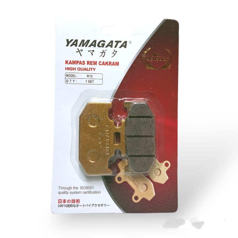 Discpad Kampas Rem Cakram Belakang R15 V3 Yamagata