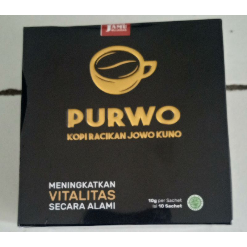 

kopi purwo kopi herbal untuk vitalitas isi 10sachet @25gram