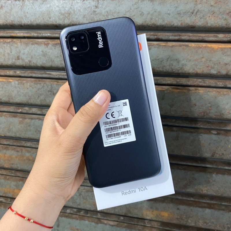 Redmi 10A 4/64gb second bekas pakai normal fullset original resmi