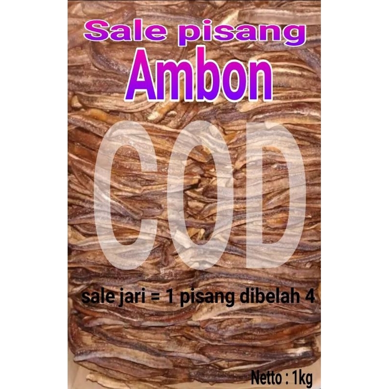 

Sale pisang ambon manis 1kg