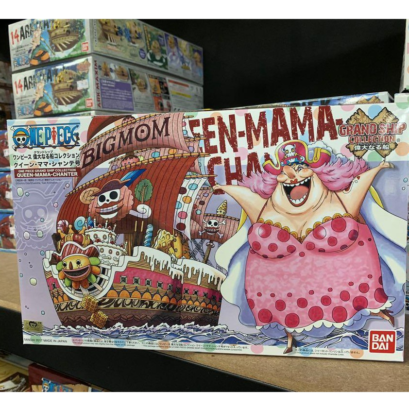 Grand Ship Collection Queen Mama Chanter Kapal One Piece Big Mom NEW HADIAH ULANG TAHUN HADIAH VALEN