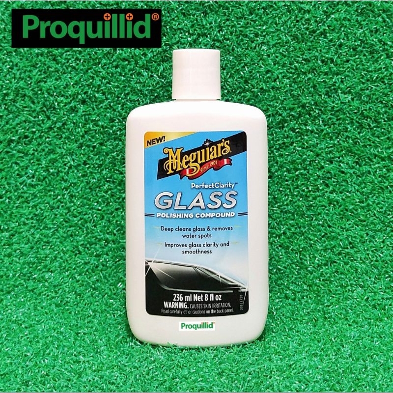 MEGUIARS MEGUIAR'S PERFECT CLARITY GLASS POLISHING COMPOUND 236 ML OBAT CAIRAN PEMBERSIH JAMUR KACA 
