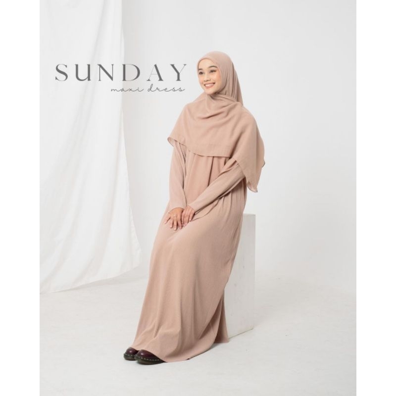 AQSA MODEST WEAR SUNDAY MAXI DRESS