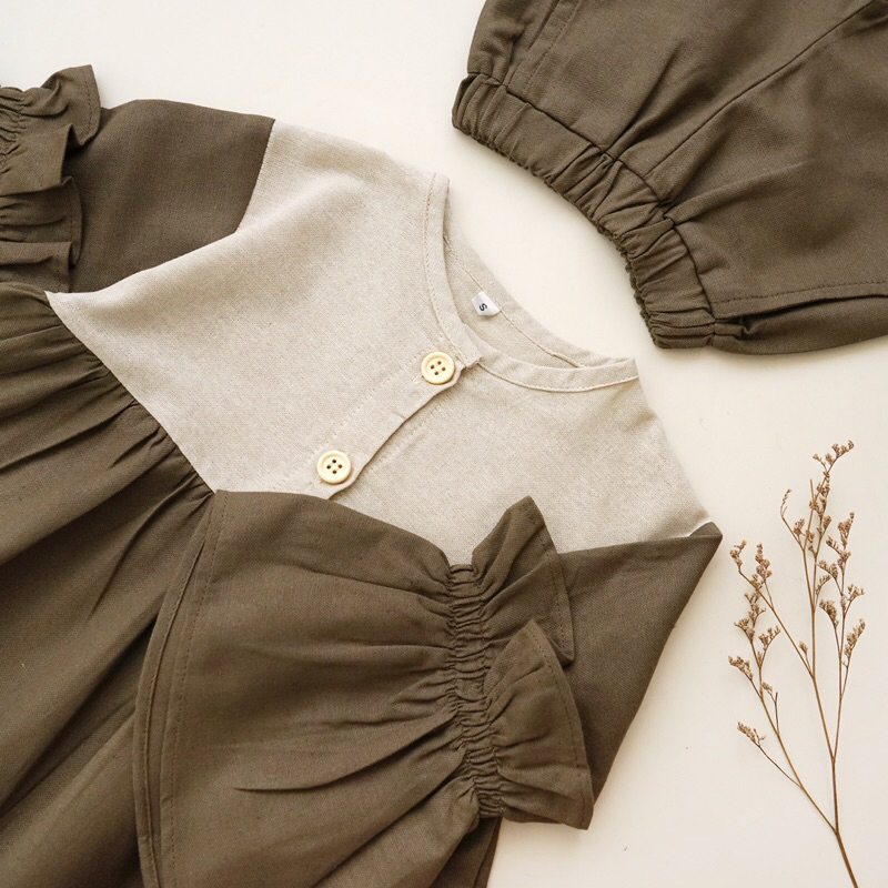 RACHIDKIDS / SETELAN ANAK LUCU / SIBLING SERIES / GYAAN DAN LINEA SET