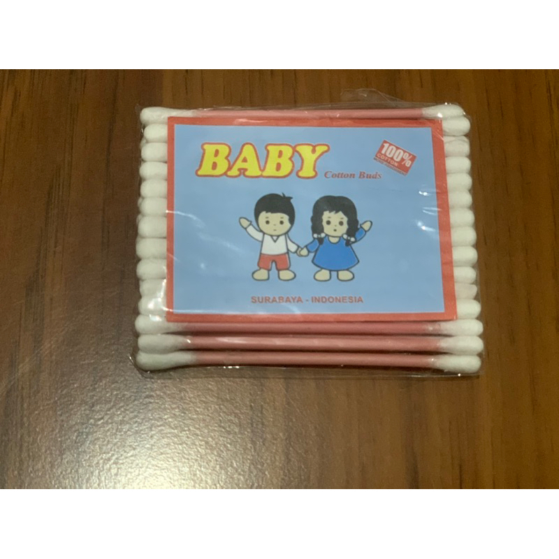 HCS - Cotton Bud / Korek Kuping -+35pcs /Pembersih Telinga Baby Dewasa Kualitas Super (Pak Kecil) Murah