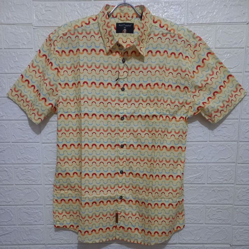 Kemeja Pria Hush Puppies Neruda Off White Original