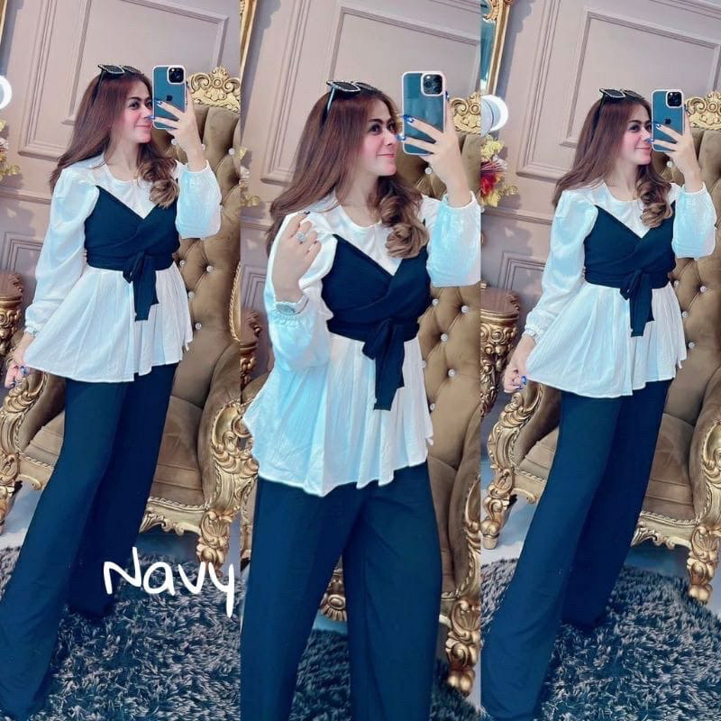 (COD) SETELAN LESTI WANITA/SET LESTI TERBARU VIRAL