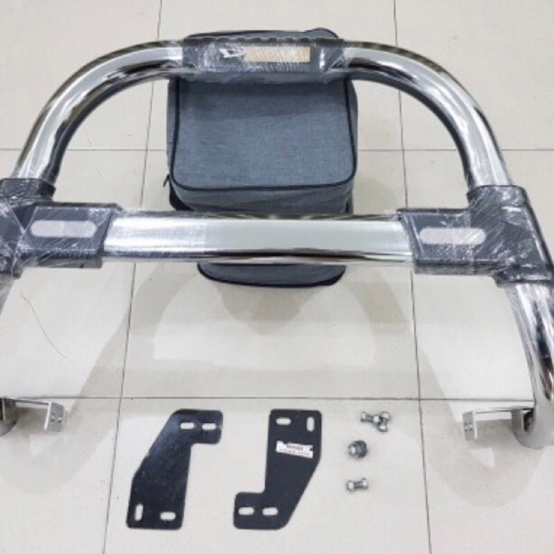 BUMPER SPORTY DEPAN DAIHATSU ESPASS PICK UP / MINIBUS CHROME FULL SET