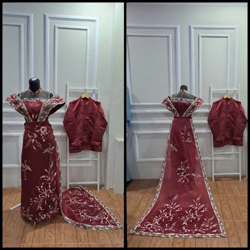 Couple Cheongsam Dress / Baju pesta china chinese / qipao / sangjit