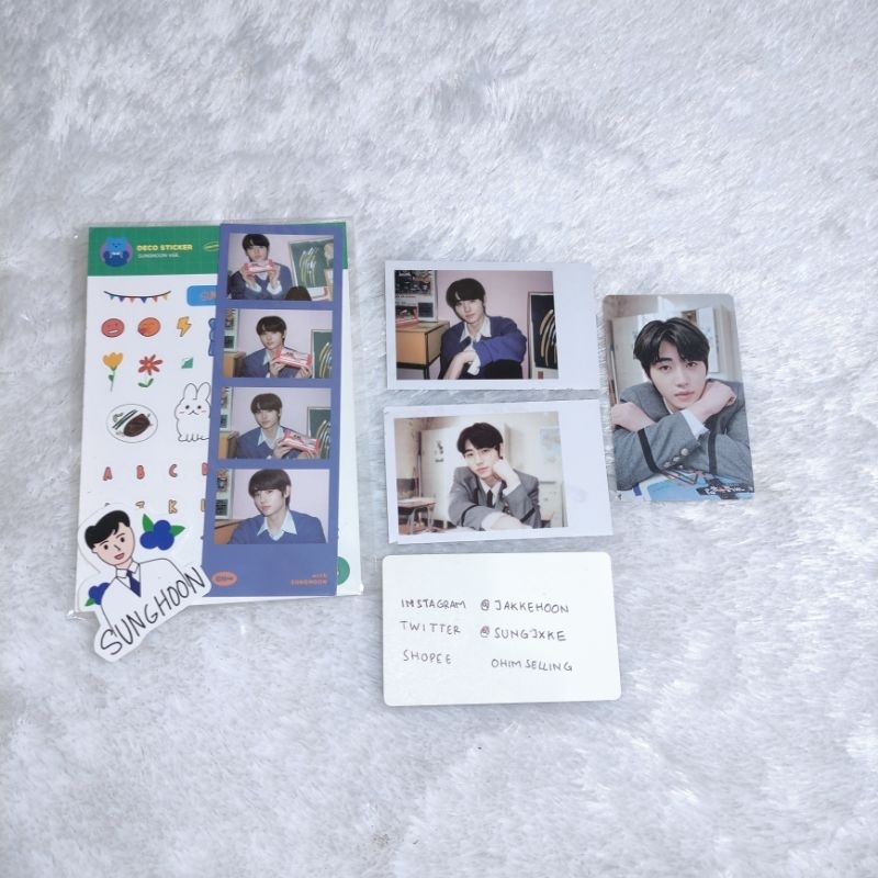 sunghoon set ggu ggu package enhypen 2021