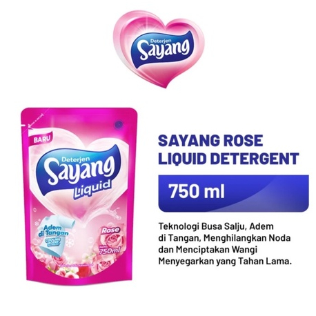 Sayang Original Fresh Liquid Detergent 750ml