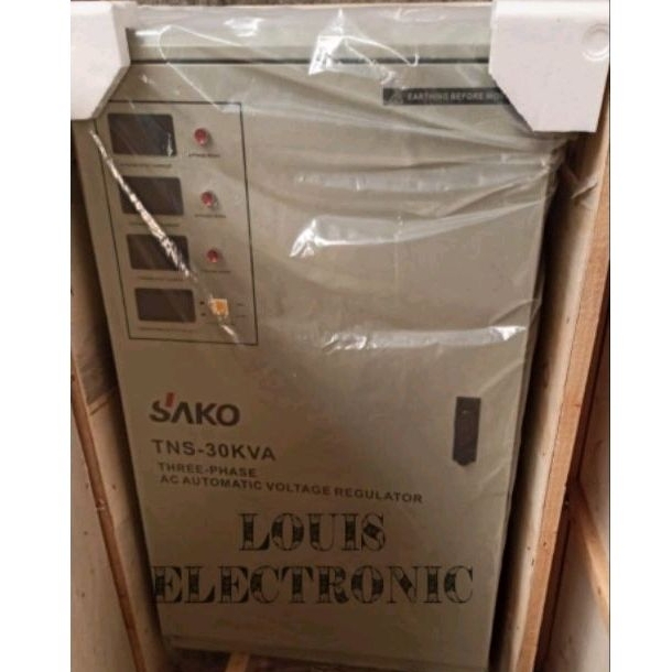 Stabilizer SAKO TNS 30KVA 30000 VA 3 Phase