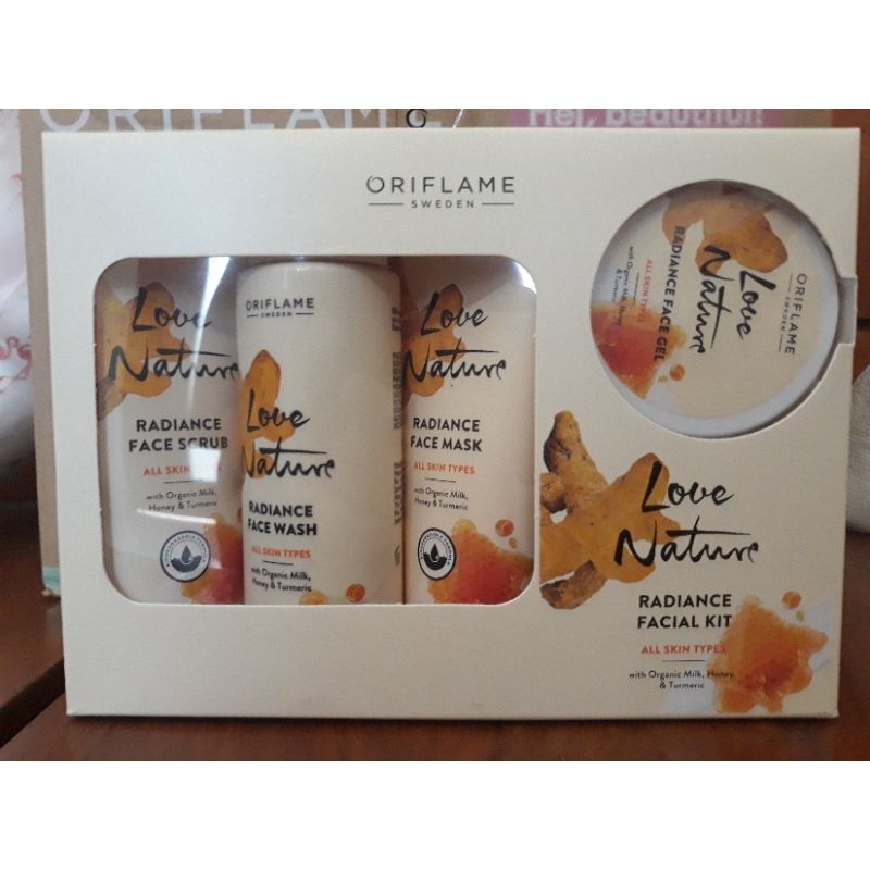 Radiance Facial Kit with Organic Milk, Honey and Turmeric