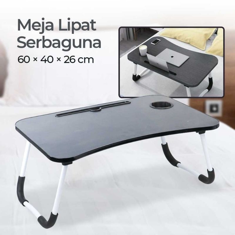 Stand Meja Laptop Lipat Portable Foldable Notebook Desk Table