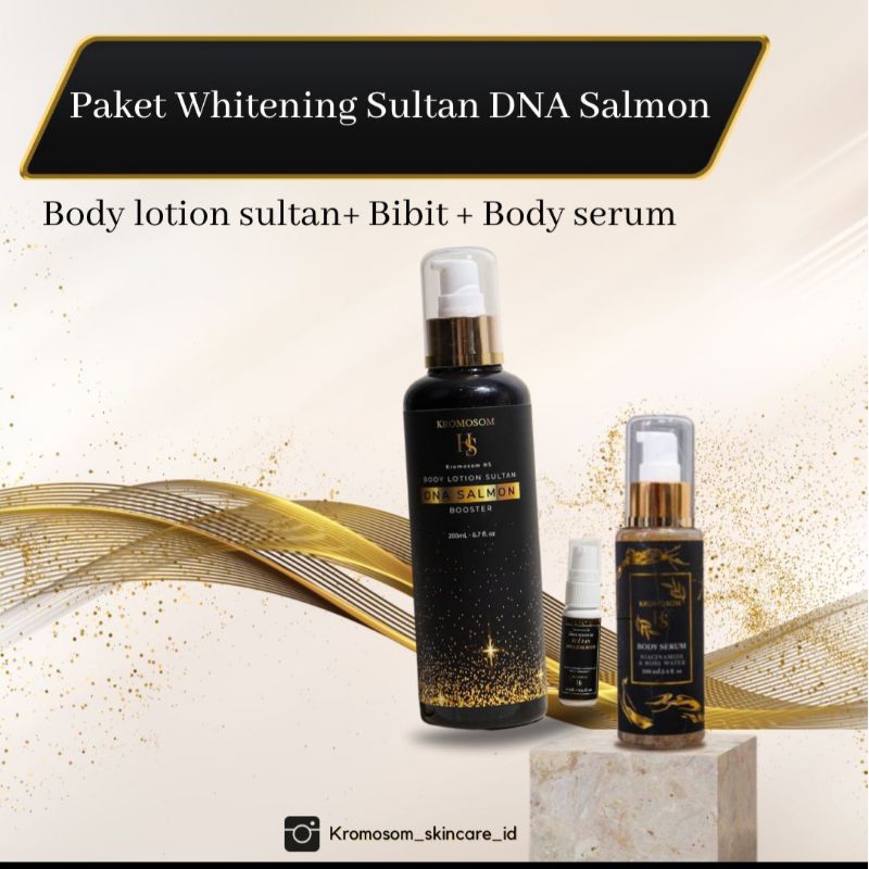 paket whitening sultan DNA salmon by Kromosom HS