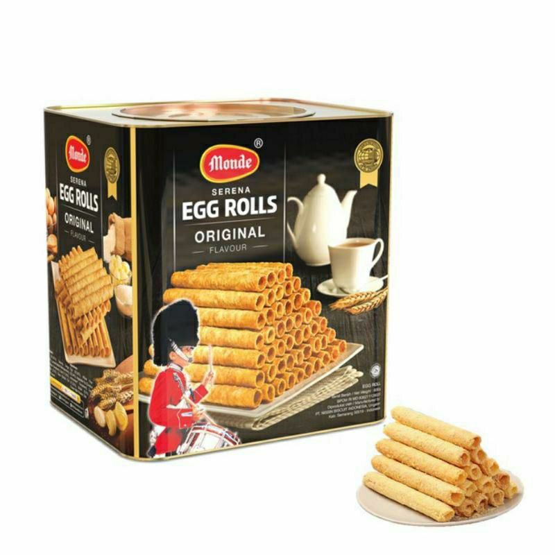 

Monde Serena Egg Roll Kaleng 600gr exp 2025