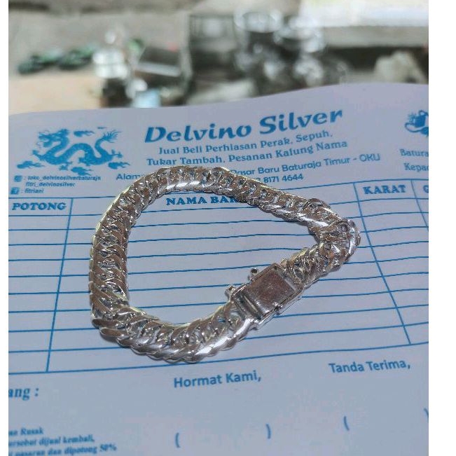 Gelang sisik naga 925