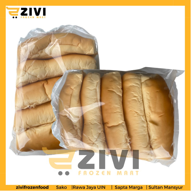 

Roti Hotdog isi 5 / roti panggang / roti isi