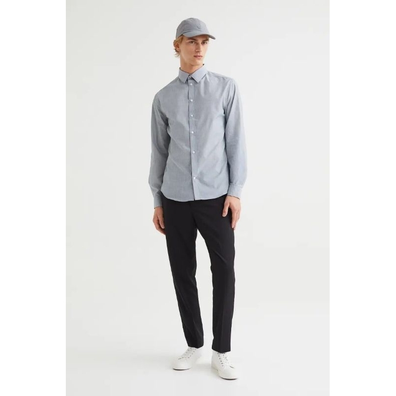 Hm basic longsleeved shirt for Man