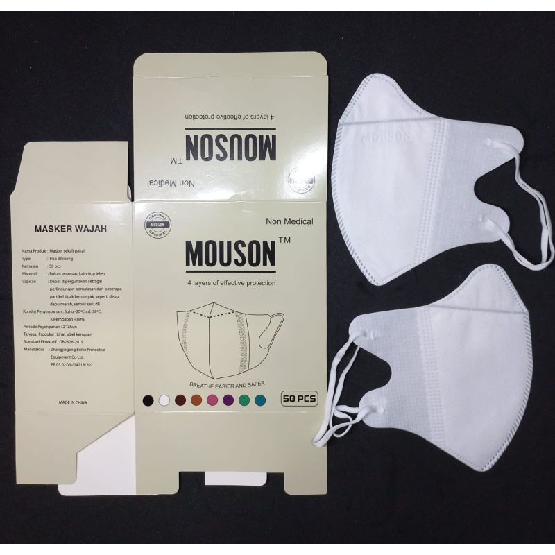 DB MOUSON PUTIH 4 Ply