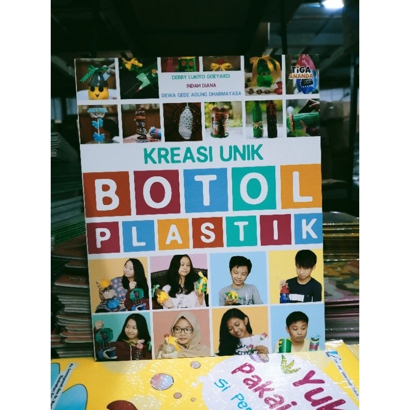 Buku "KREASI UNIK BOTOL PLASTIK "