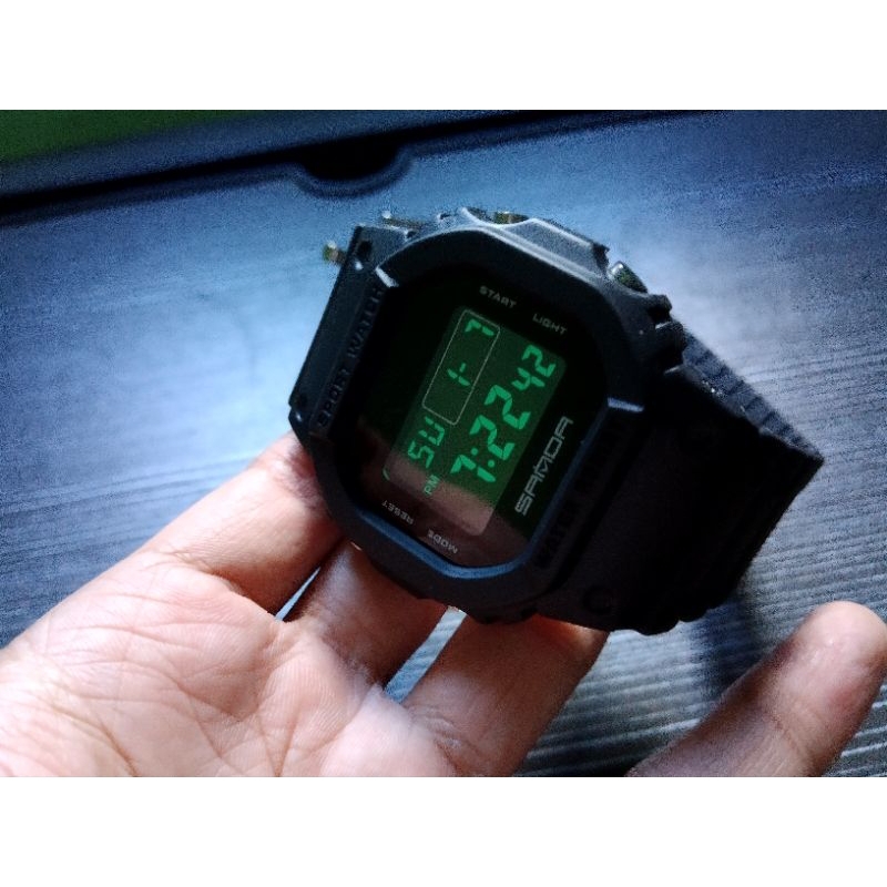 Jam Digital Pria Sanda Original