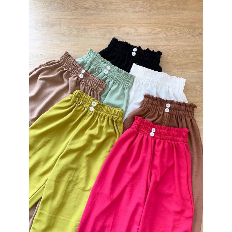 CELANA KULOT SIENNA | BAWAHAN WANITA OOTD KEKINIAN CELANA PANJANG JEANS KEKINIAN