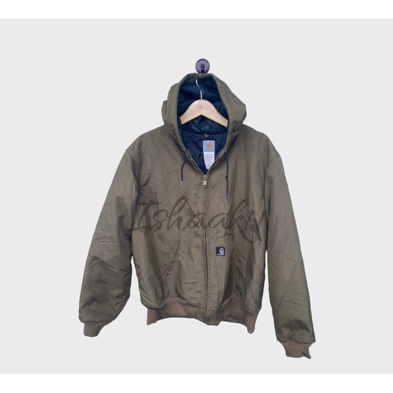 Carhartt hoodie zipper size tag L