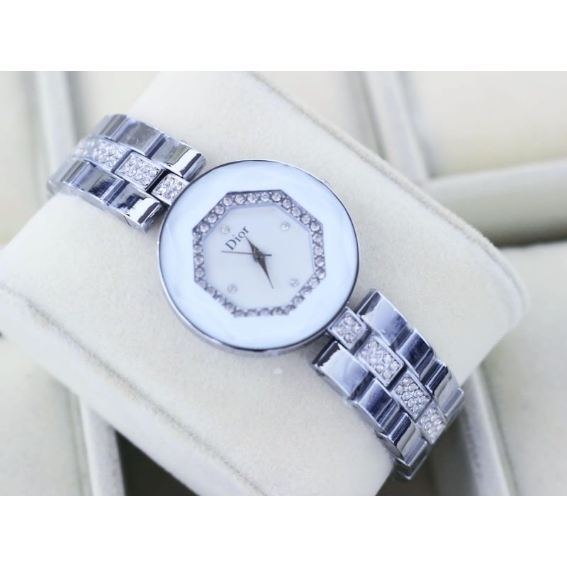 Fhasion Jam Tangan Wanita Mewah Unik Stainles steel