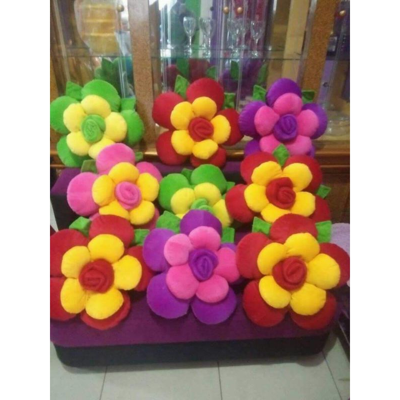 Bantal sofa/Bantal mawar,Bantal bunga Bantal viral murah