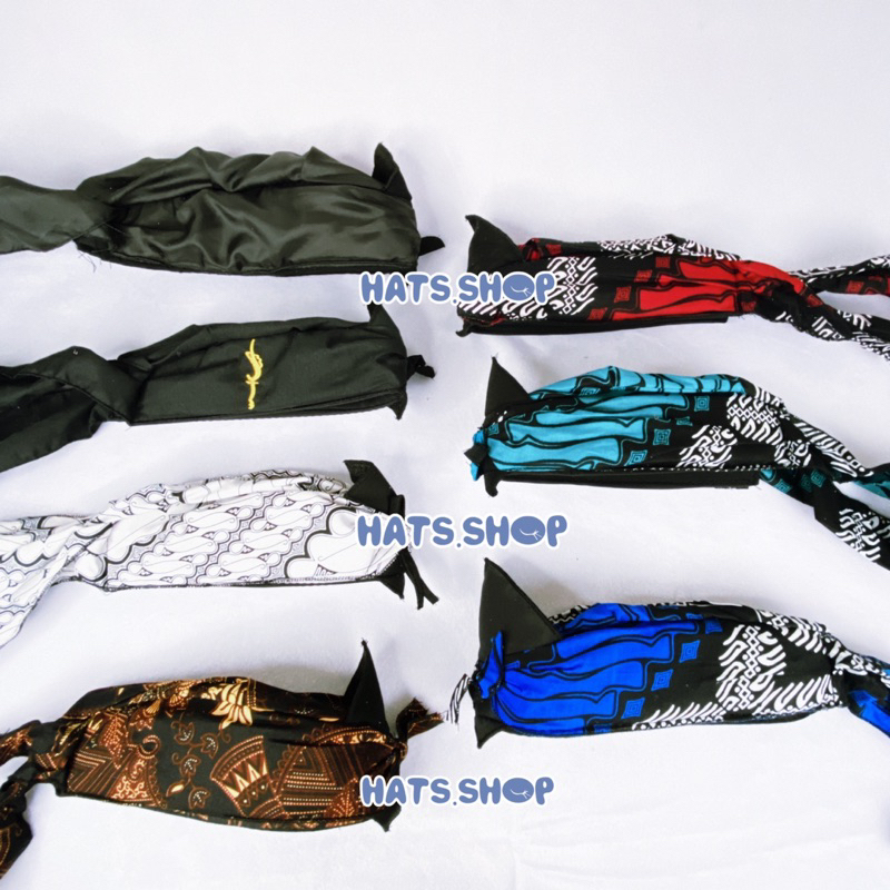 Bendo Iket Sunda Totopong Model Tutup