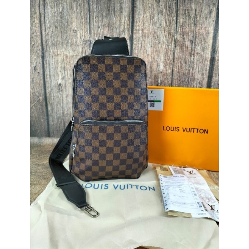 Body Bag LV Avenue Grafithie Sling Bag Premium Quality