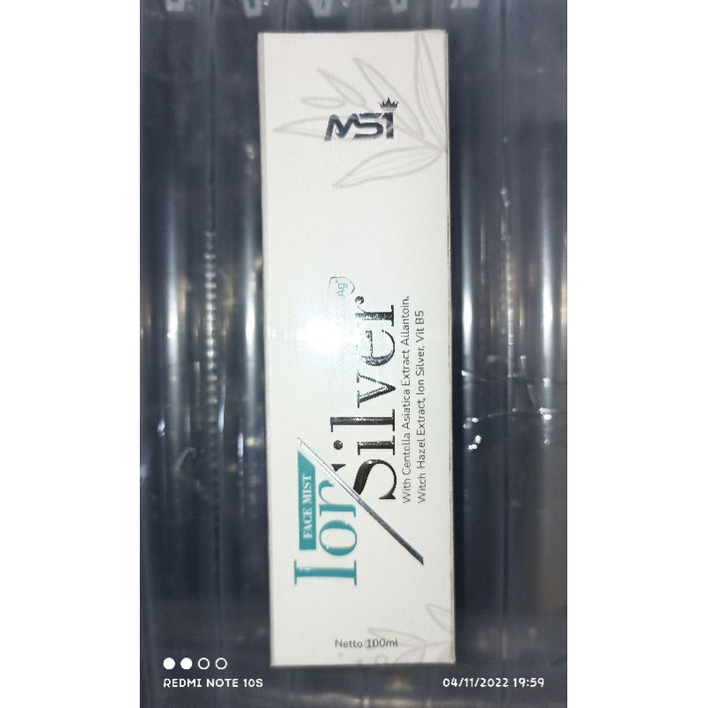 Facemist Silver Ion Face Mist Ion Silver Perak MSI