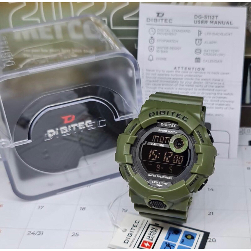 jam tangan digitec DG 5112T Digital