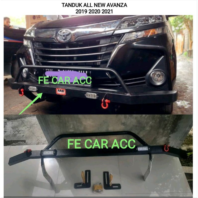 TANDUK TOWING BEMPER DEPAN MOBIL ALL NEW AVANZA 2019 2020 2021 MODEL ARB
