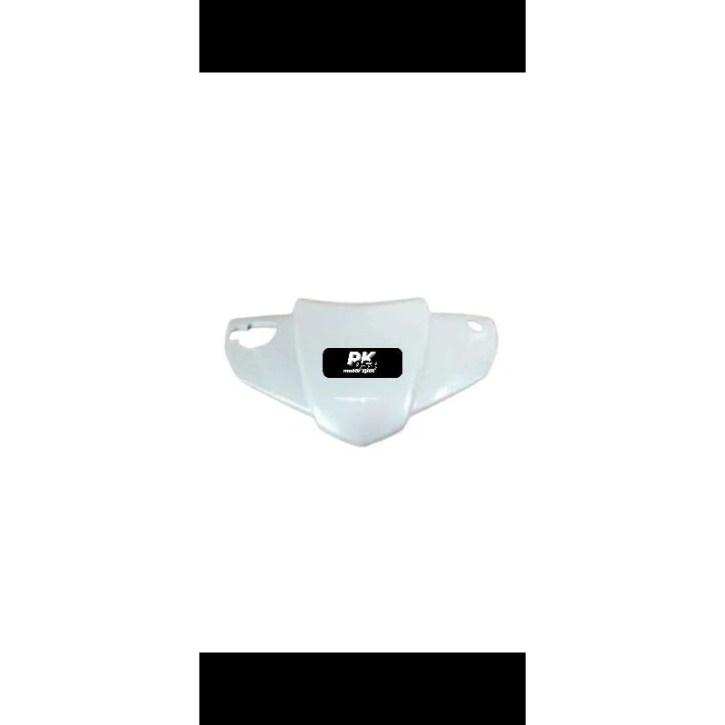 batok kepala depan motor honda vario lama 110 warna putih.