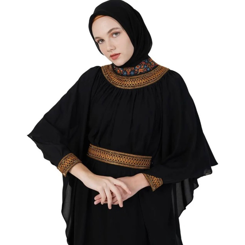 gamis abaya hikmat kaftan