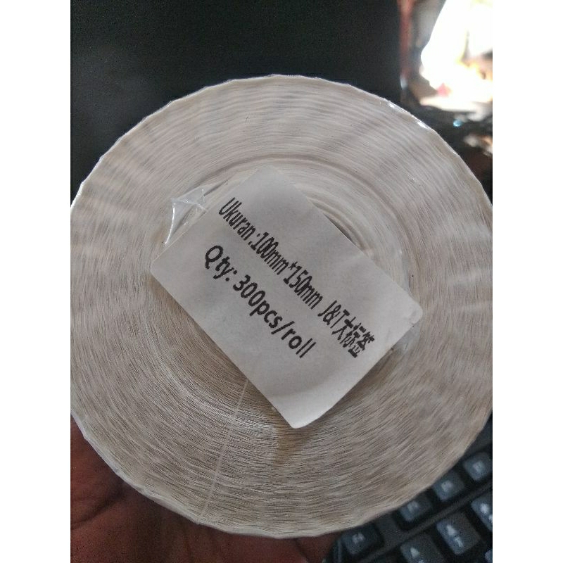 

KERTAS LABEL THERMAL RESI 300 PCS/ ROLL A6