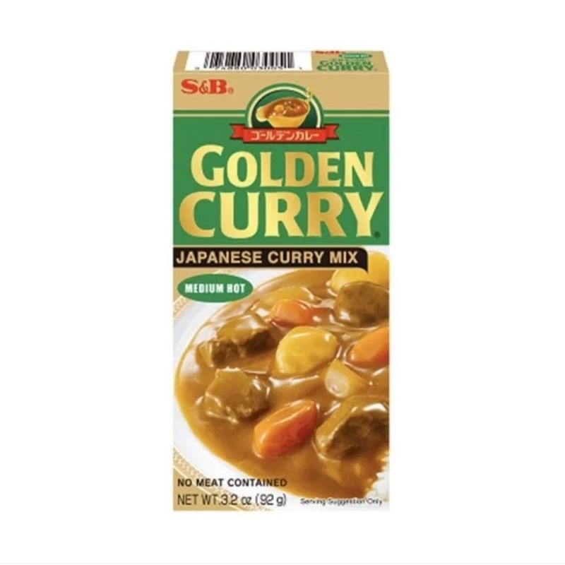 

S&B Golden Curry Sauce Mix Medium Hot 92 gr