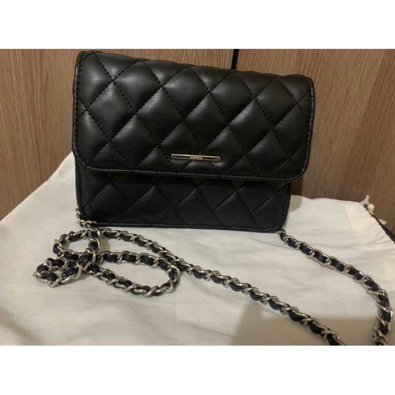 Bershka chain sling bag