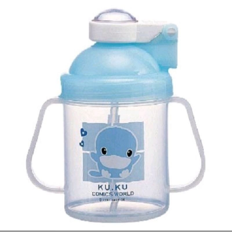 Kuku duckbill one touch open canteen cup Botol minum sedotan anak