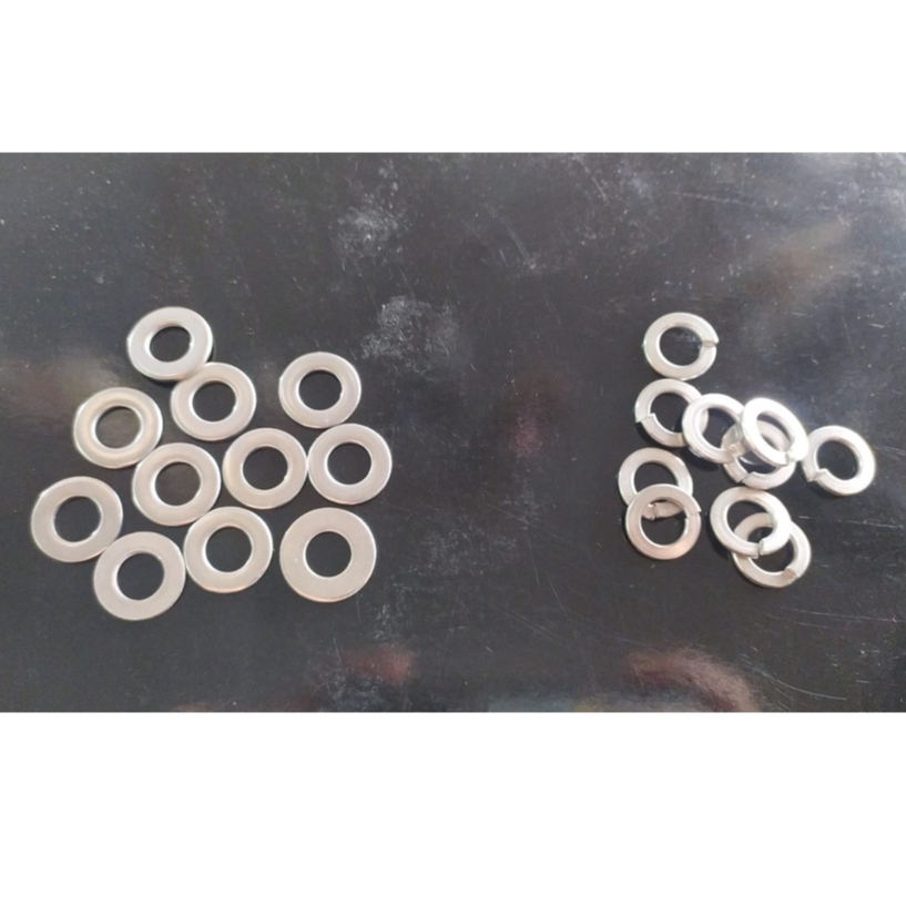 Ring stenlis stainless ukuran drat 14mm