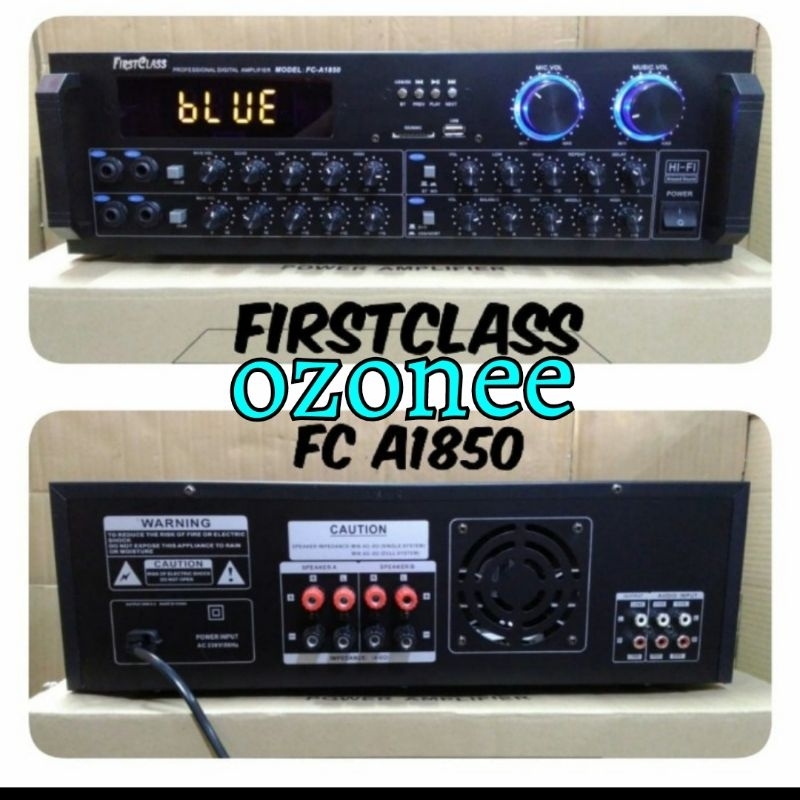 AMPLI FIRSTCLASS FC 1850 AMPLIFIER FIRSTCLASS  FC 1850 ORIGINAL