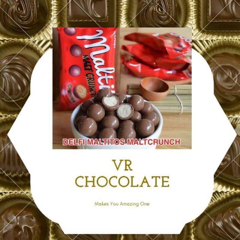 

Delfi Maltitos Maltcrunch Cokelat Kiloan 250 gram